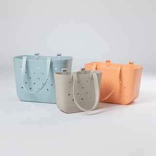 Foto 7 | Bolsa De Playa Simple Modern Getaway De Terciopelo Rosa Impermeable - Venta Internacional.