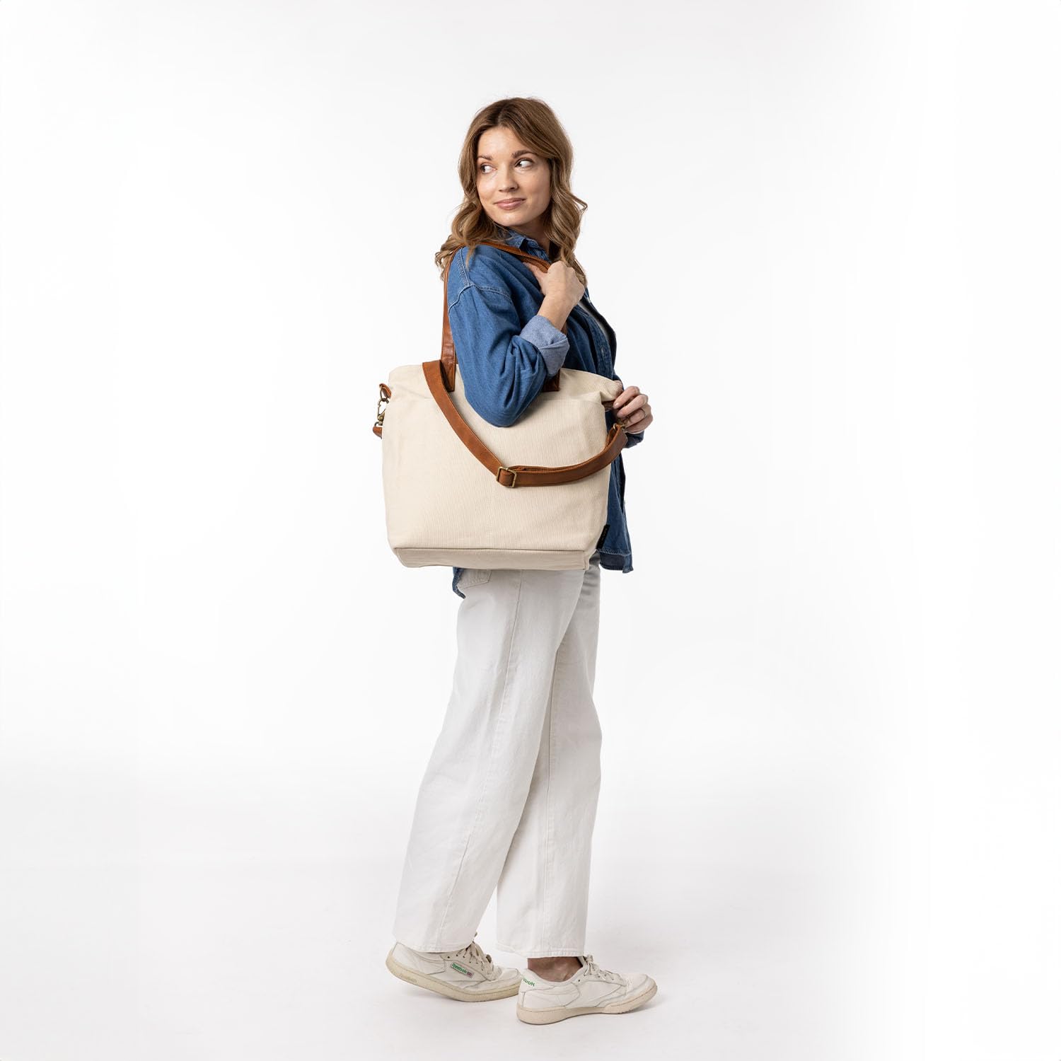 Foto 6 | Mochila Simple Modern Almond Birch, Tamaño Mediano - Venta Internacional.