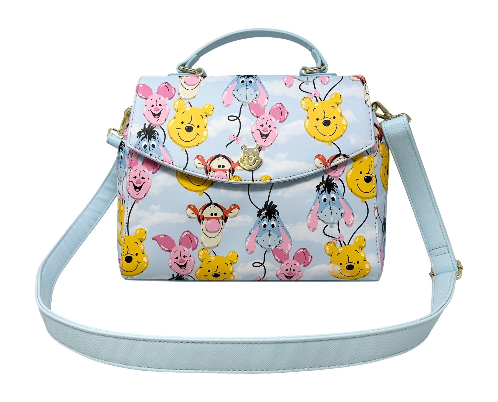 Foto 2 pulgar | Bolso Loungefly Disney Winnie The Pooh Balloon Friends - Venta Internacional.