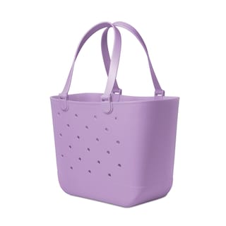 Foto 2 | Bolsa De Playa Simple Y Moderna De Goma Impermeable Purple Breeze - Venta Internacional.