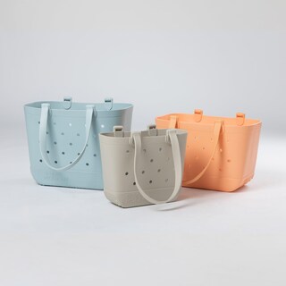 Foto 7 | Bolsa De Playa Simple Y Moderna De Goma Impermeable Purple Breeze - Venta Internacional.