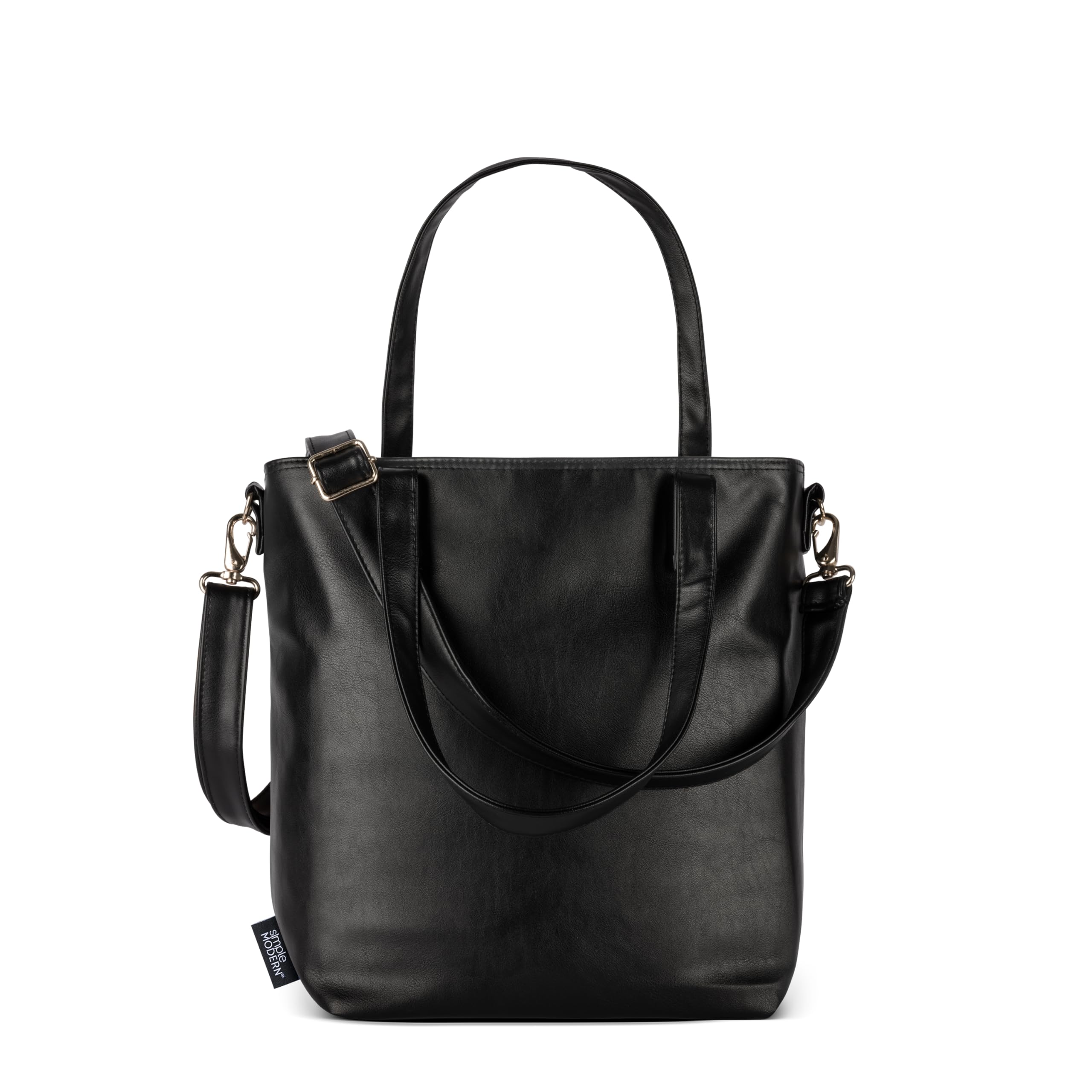 Bolso Simple, Moderno, Pequeño, De Piel Sintética Negra Para Botella De 40 Oz - Venta Internacional.