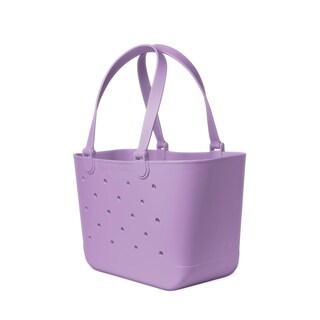 Foto 2 | Bolsa De Playa Simple Y Moderna De Goma Impermeable Purple Breeze - Venta Internacional.