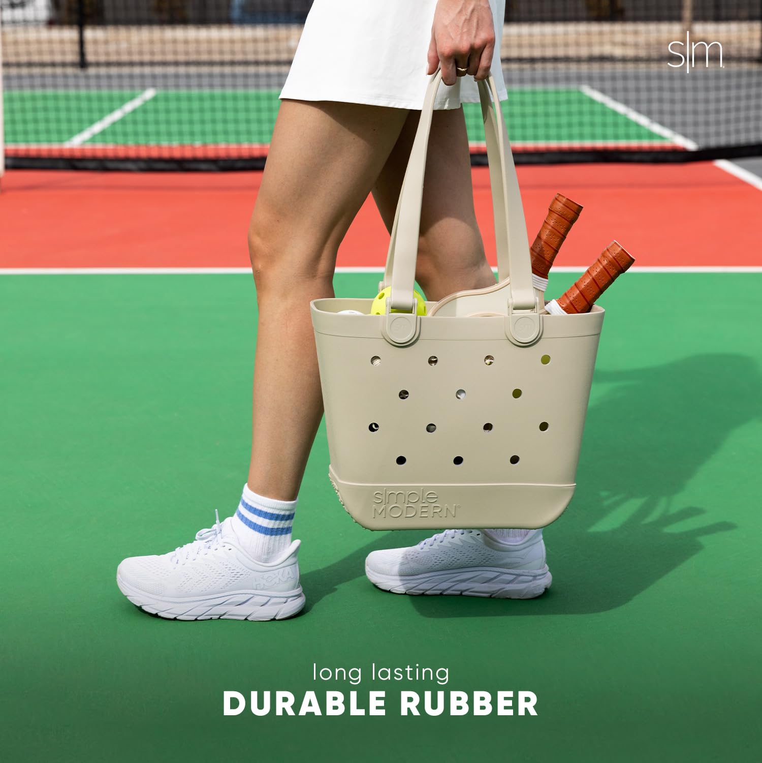 Foto 5 pulgar | Bolsa De Playa Simple Modern Getaway, De Goma, Impermeable, Color Crema - Venta Internacional.