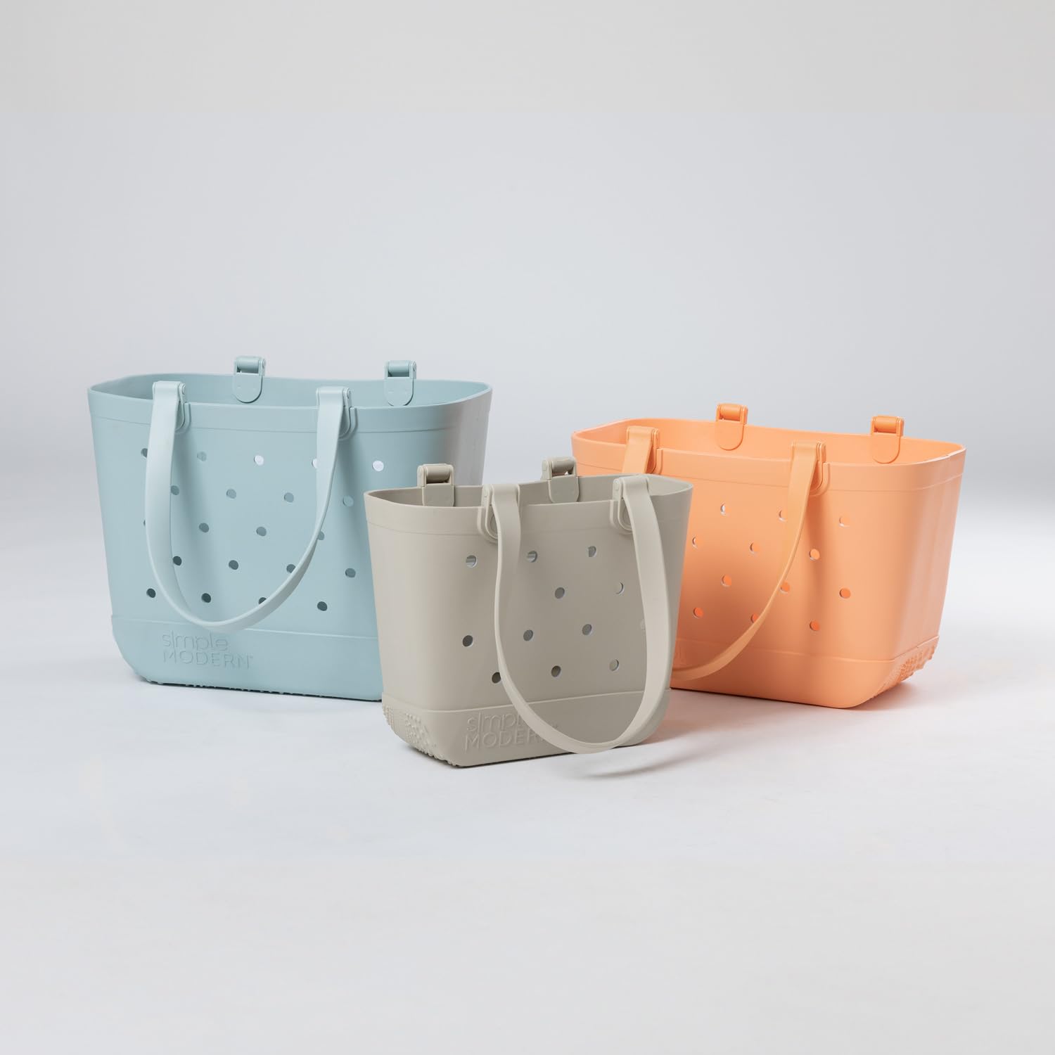 Foto 8 pulgar | Bolsa De Playa Simple Modern Getaway, De Goma, Impermeable, Color Crema - Venta Internacional.