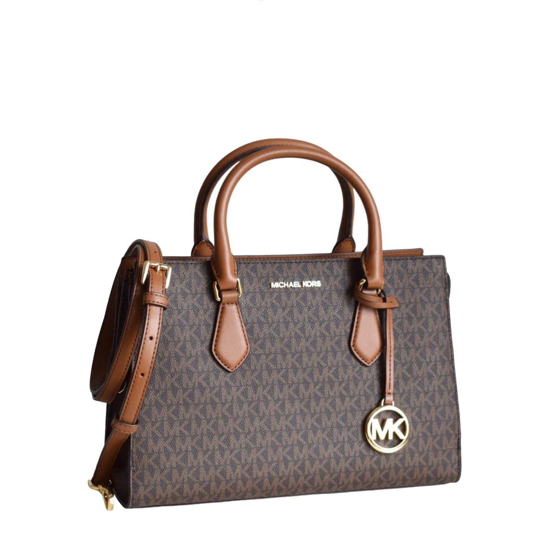 Bolso De Mano Michael Kors Sheila Satchel Para Mujer, Color Marrón Mediano - Venta Internacional.