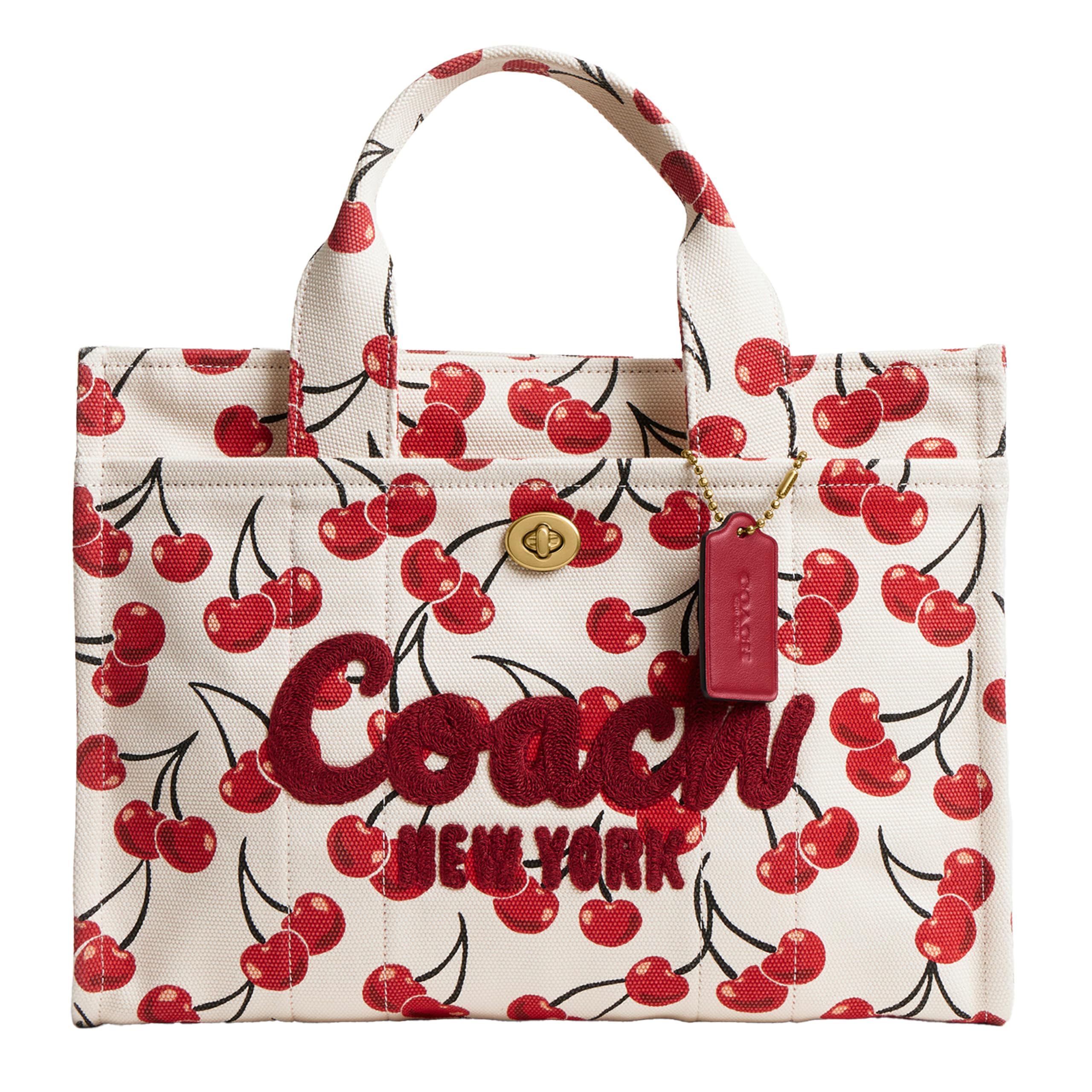 Foto 2 pulgar | Bolsa De Mano Coach Cargo Chalk, Lona Multialgodón, 13 Pulgadas - Venta Internacional.