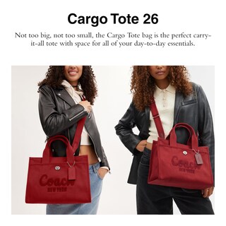 Foto 2 | Bolso Coach Cargo Lh/1941 Rojo - Venta Internacional.