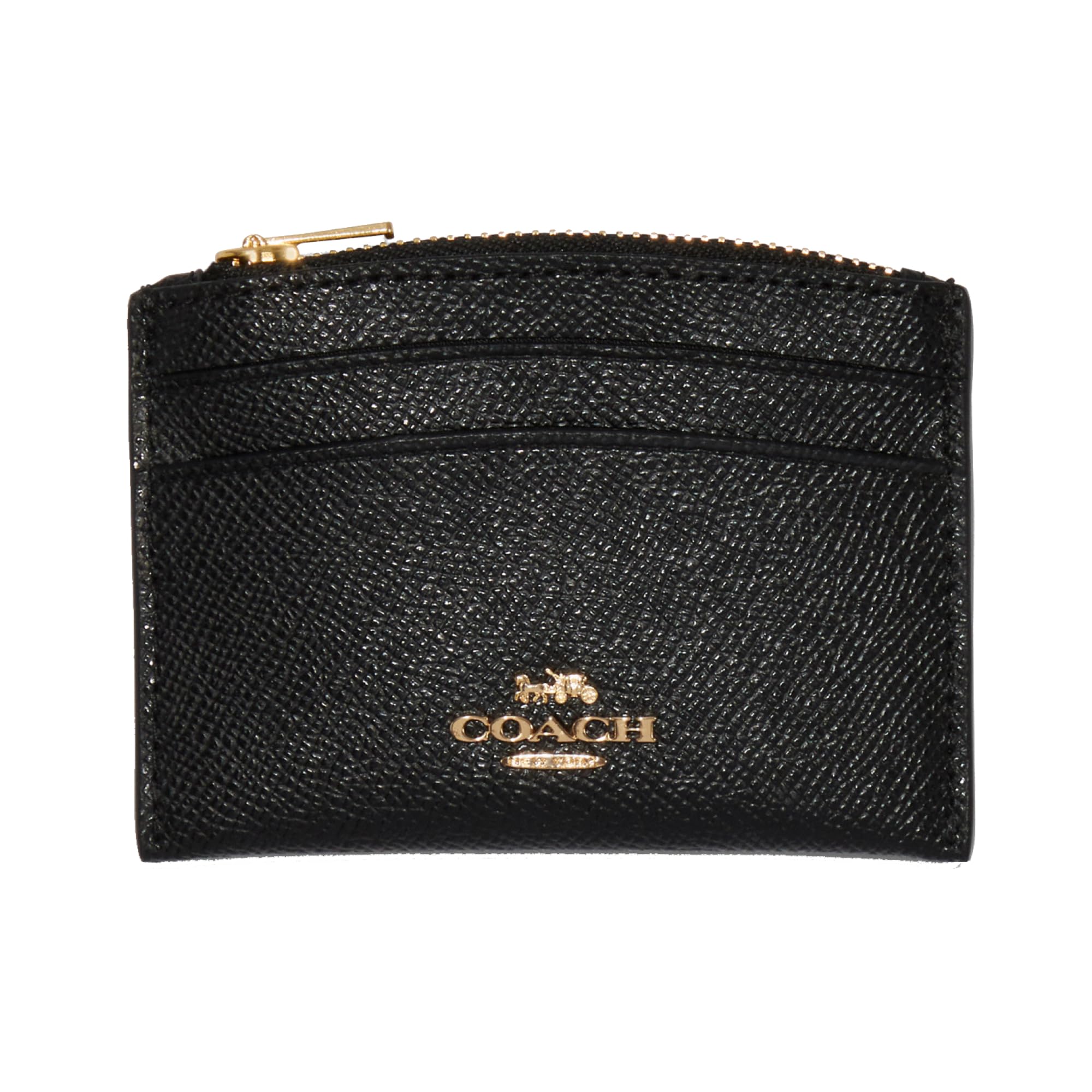 Foto 1 | Tarjetero Coach Crossgrain Con Forma De Piel - Venta Internacional.