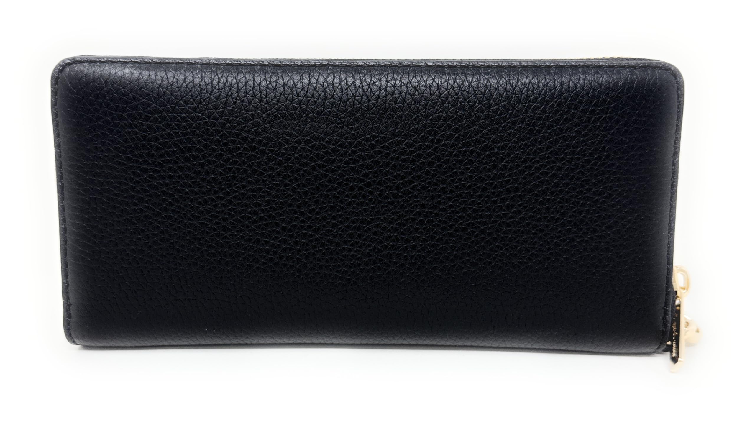 Foto 3 | Monedero Michael Kors Continental De Piel Negra Y Dorada - Venta Internacional.