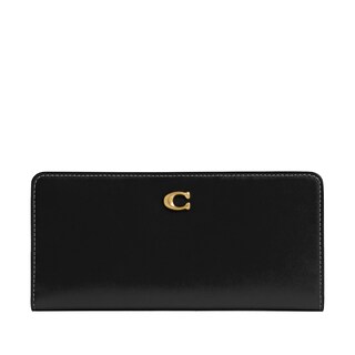 Foto 1 | Wallet Coach Essential Slim Bifold Para Mujer, Color Negro - Venta Internacional.