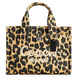 Foto 1 | Bolsa De Lona Coach Cargo Tote 26 Con Estampado De Leopardo - Venta Internacional.