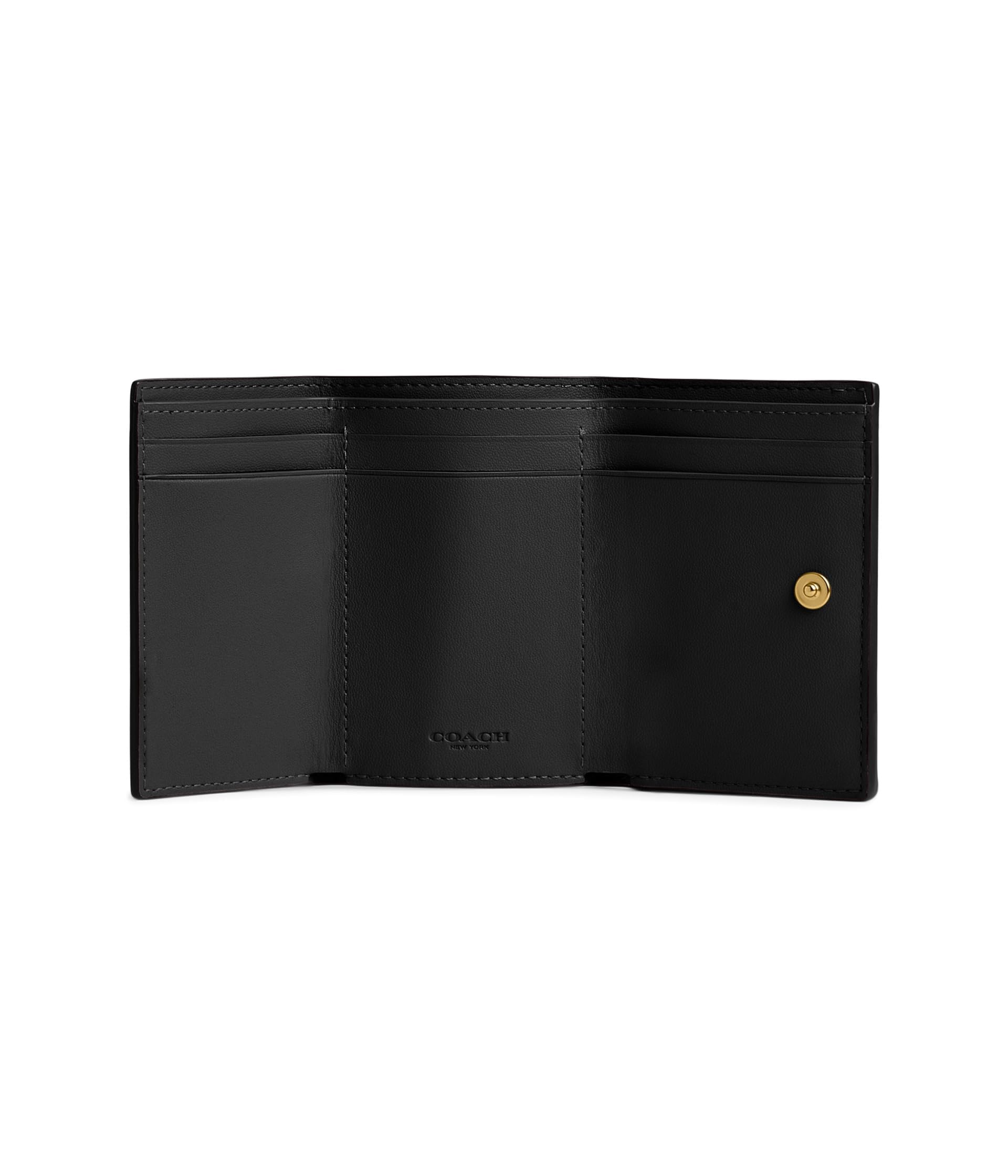 Foto 5 pulgar | Monedero Coach Essential Con Forma De Guijarro Pulido, Tamaño Minitíptico - Venta Internacional.
