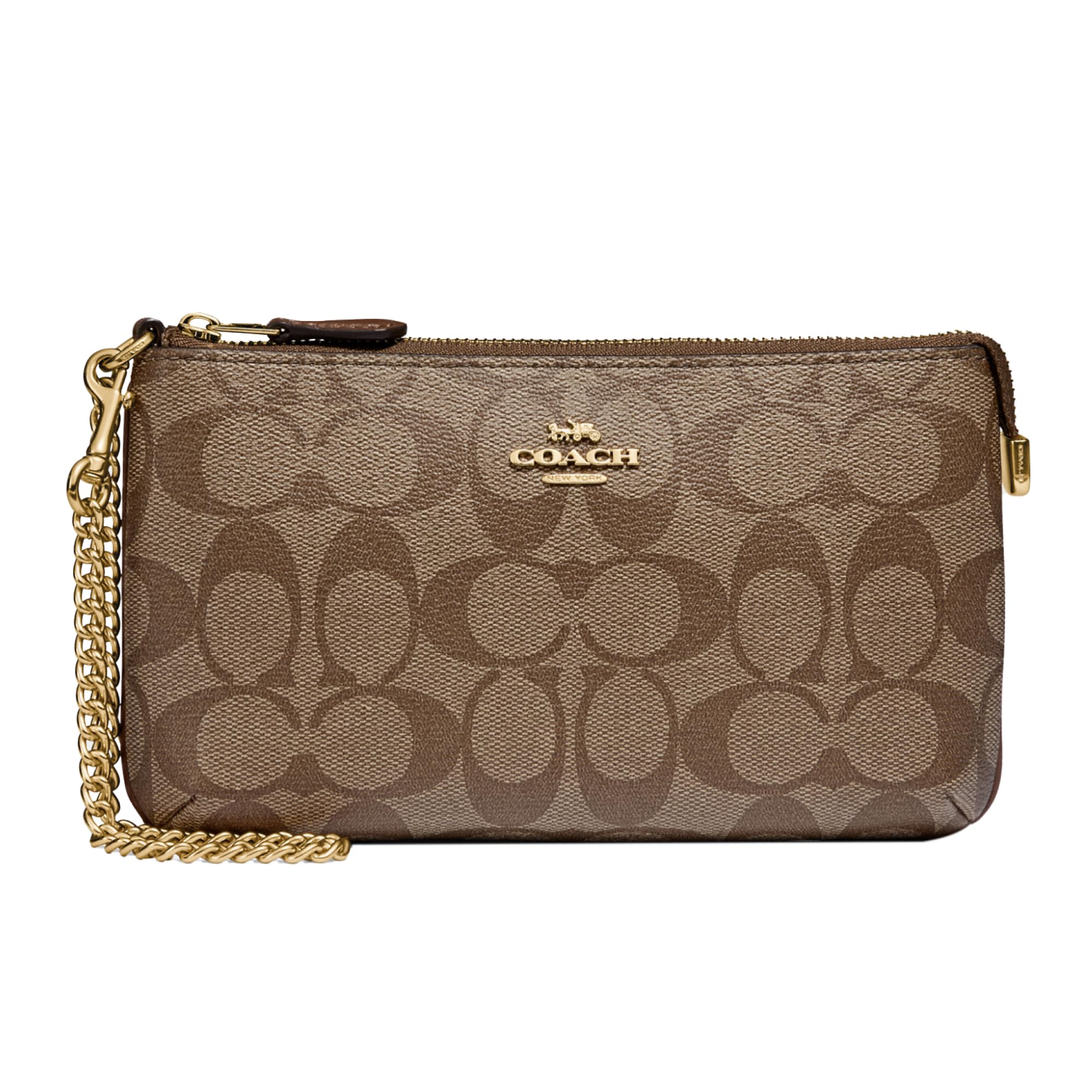 Foto 1 | Pulsera Coach Signature Grande Con Correa De Cadena - Venta Internacional.
