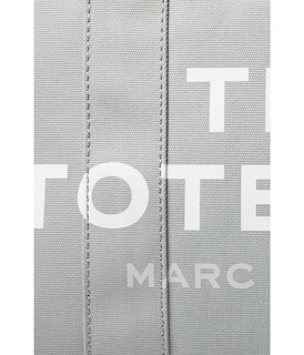 Foto 4 | Bolso Marc Jacobs The Large Wolf De Lona De Algodón Gris - Venta Internacional.