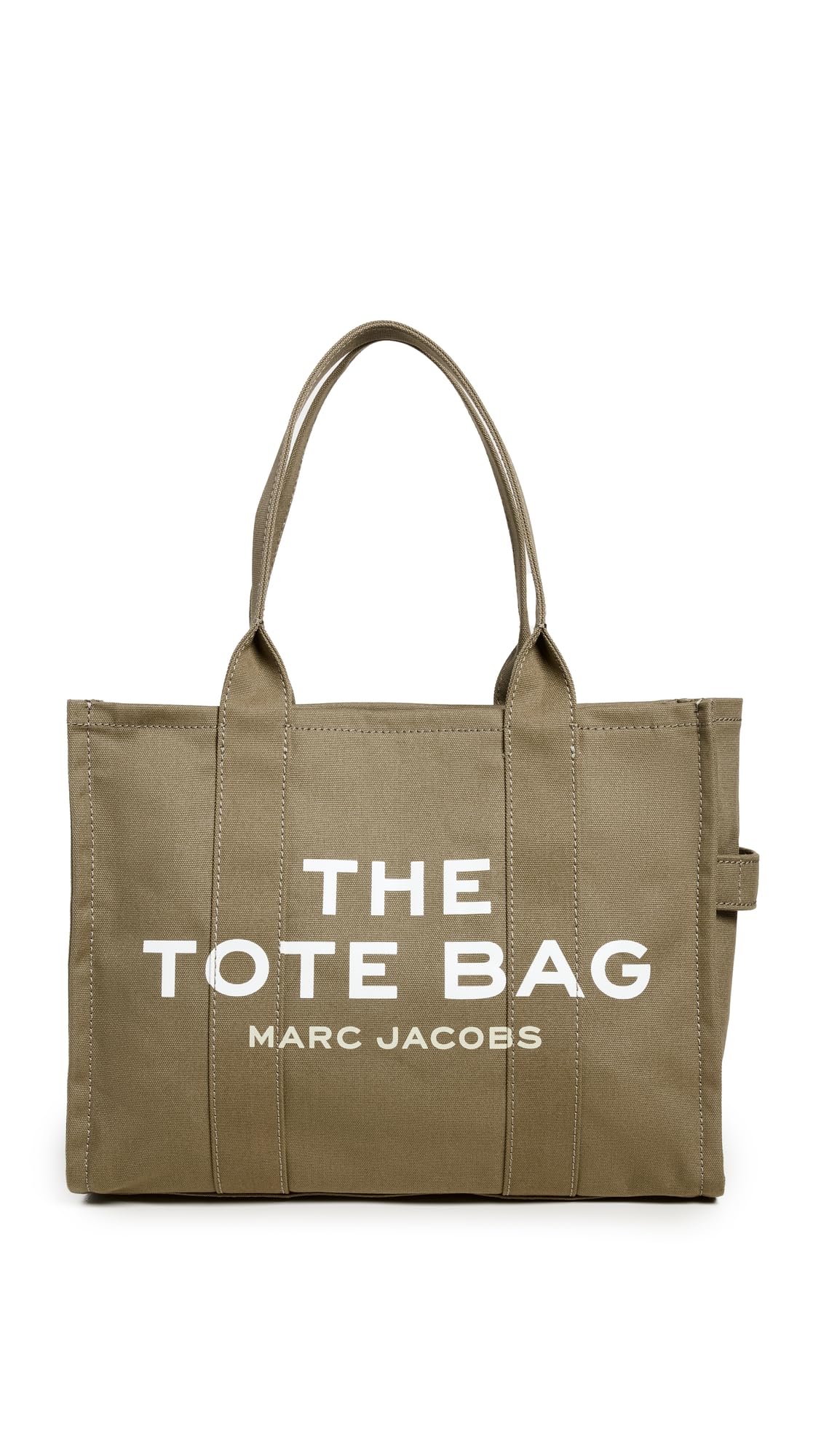 Foto 1 | Bolso Marc Jacobs The Large De Lona Verde Pizarra Para Mujer - Venta Internacional.