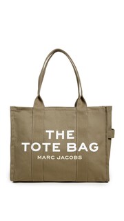 Foto 1 | Bolso Marc Jacobs The Large De Lona Verde Pizarra Para Mujer - Venta Internacional.