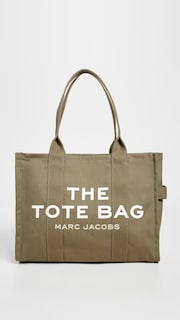 Foto 2 | Bolso Marc Jacobs The Large De Lona Verde Pizarra Para Mujer - Venta Internacional.