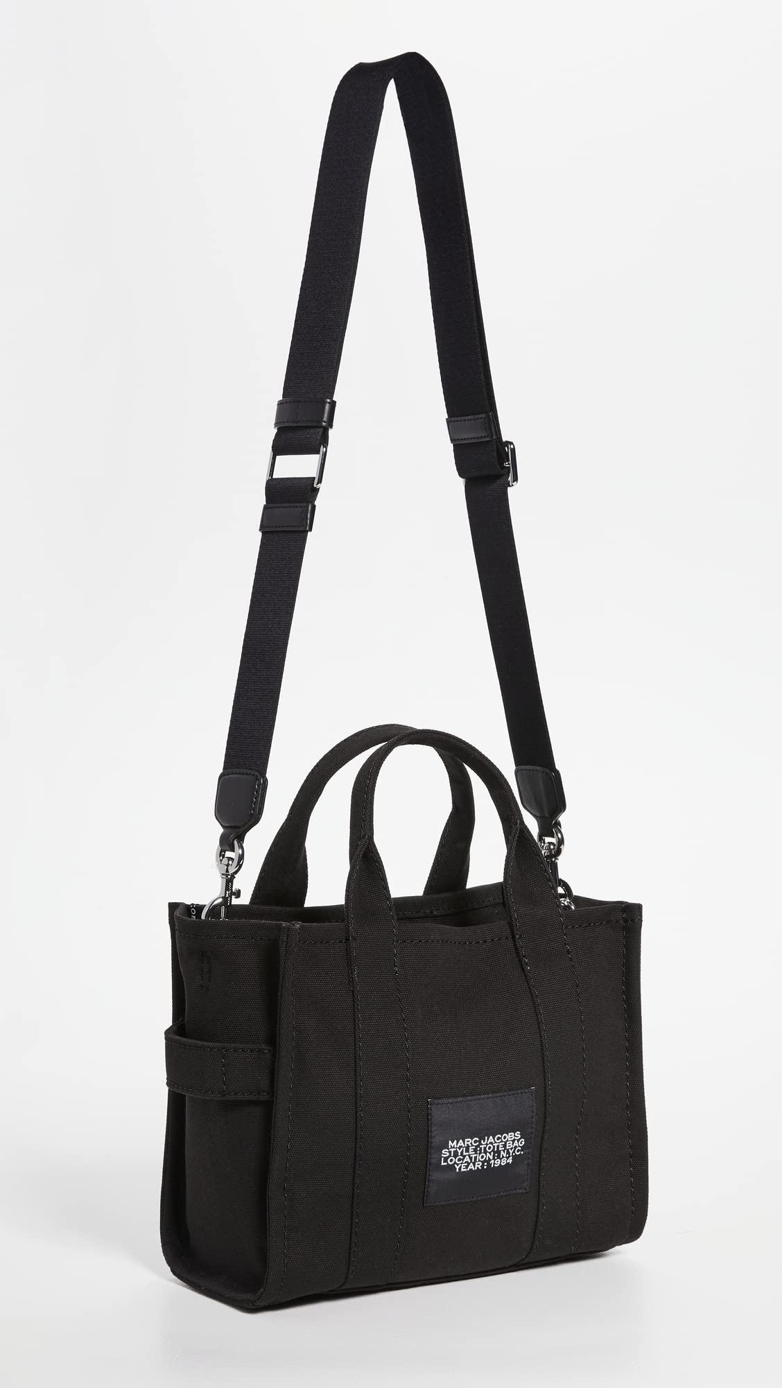 Foto 4 | Bolso Marc Jacobs The Canvas Small Black Para Mujer - Venta Internacional.