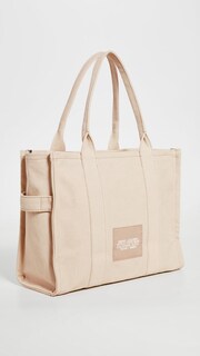 Foto 3 | Bolso Marc Jacobs The Large De Lona Beige/canela Para Mujer - Venta Internacional.