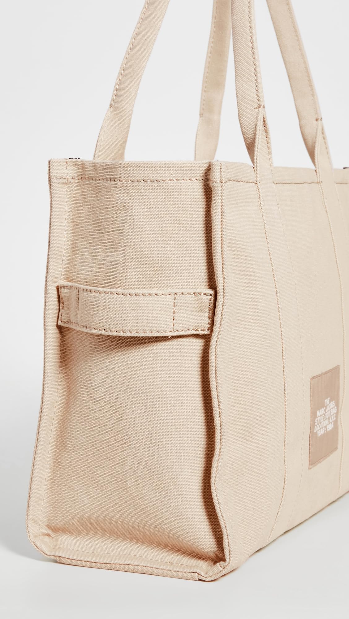 Foto 4 | Bolso Marc Jacobs The Large De Lona Beige/canela Para Mujer - Venta Internacional.