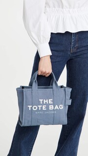 Foto 2 | Bolso De Mano Marc Jacobs The Canvas Small Blue Shadow Para Mujer - Venta Internacional.