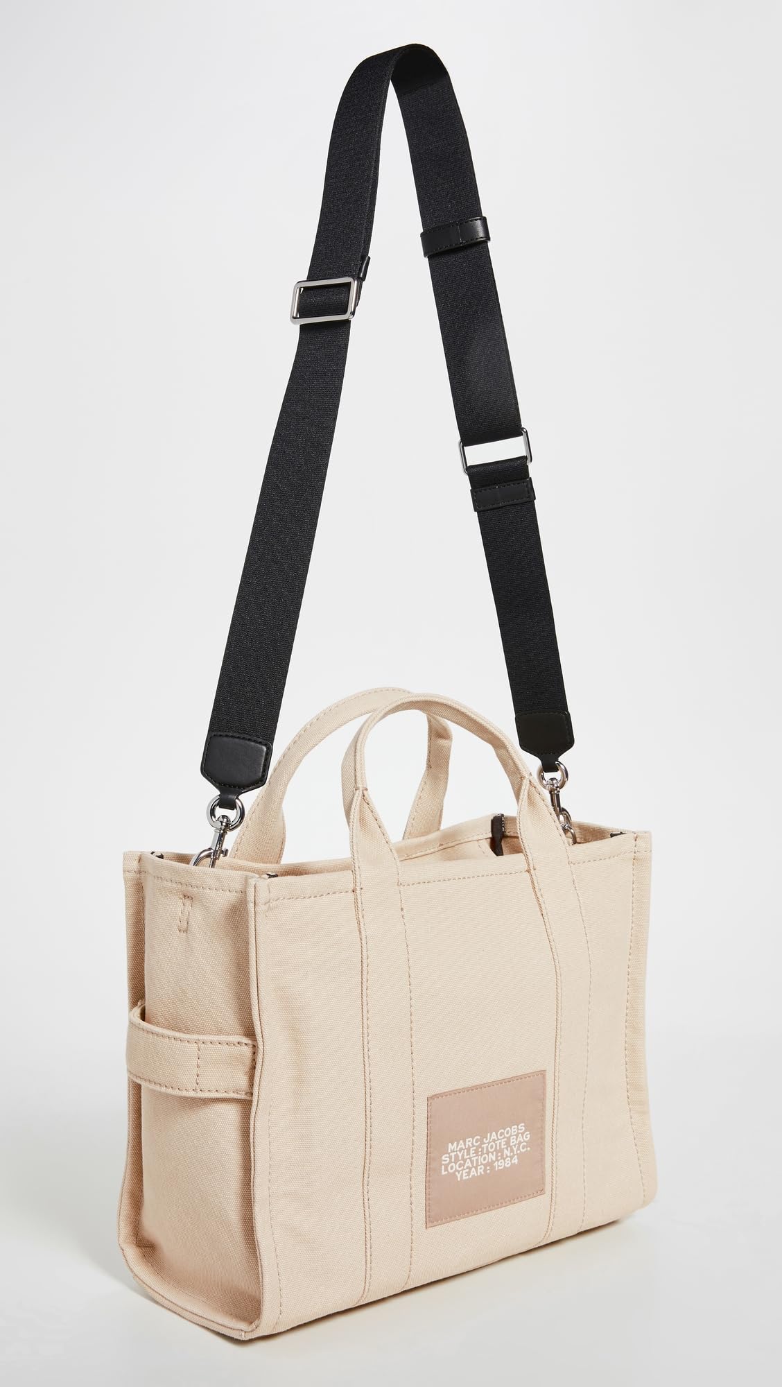 Foto 3 | Bolso Marc Jacobs The Canvas Medium Para Mujer, Color Beige - Venta Internacional.