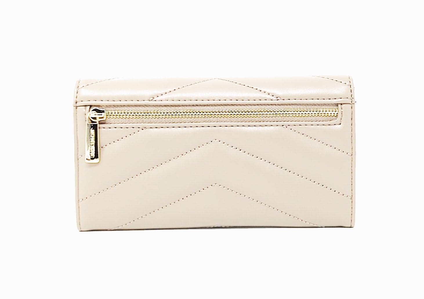 Foto 4 pulgar | Monedero Michael Kors Jet Set Travel Trifold Para Mujer, Color Crema - Venta Internacional.