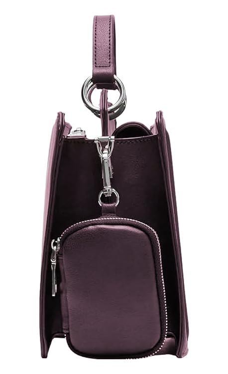 Foto 4 pulgar | Bolso Steve Madden Bevelyn Convertible Violet Smoke - Venta Internacional.