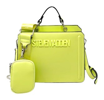 Foto 1 | Bolsa Steve Madden Bevelyn Convertible Cyber Lime - Venta Internacional.
