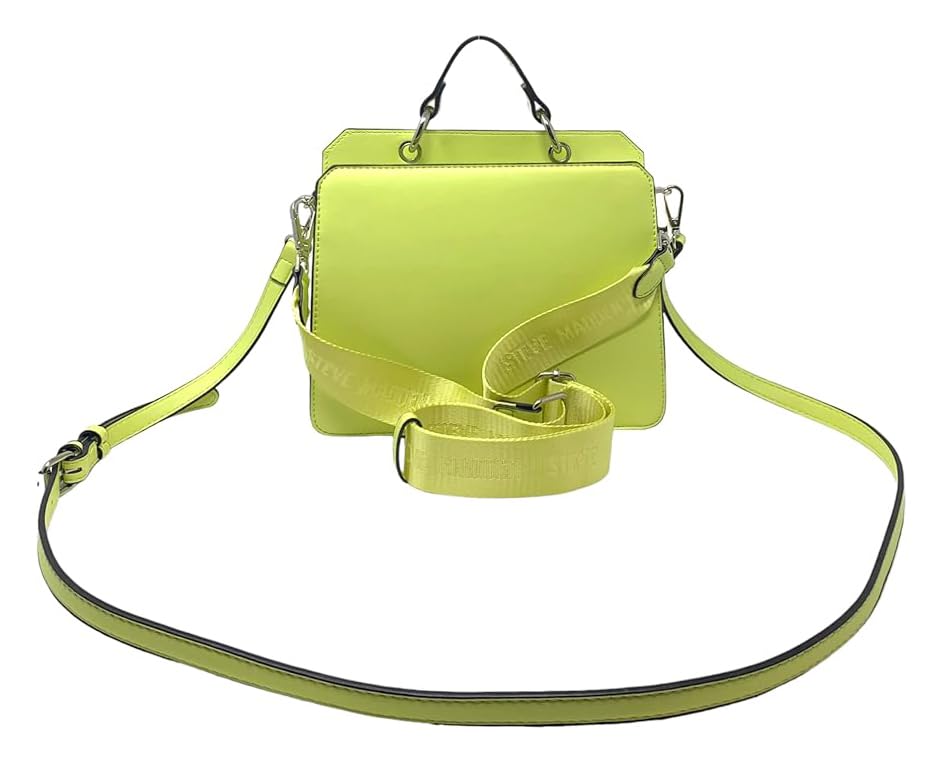 Foto 3 pulgar | Bolsa Steve Madden Bevelyn Convertible Cyber Lime - Venta Internacional.