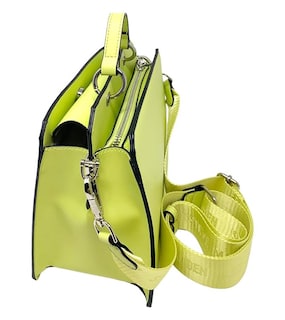 Foto 3 | Bolsa Steve Madden Bevelyn Convertible Cyber Lime - Venta Internacional.