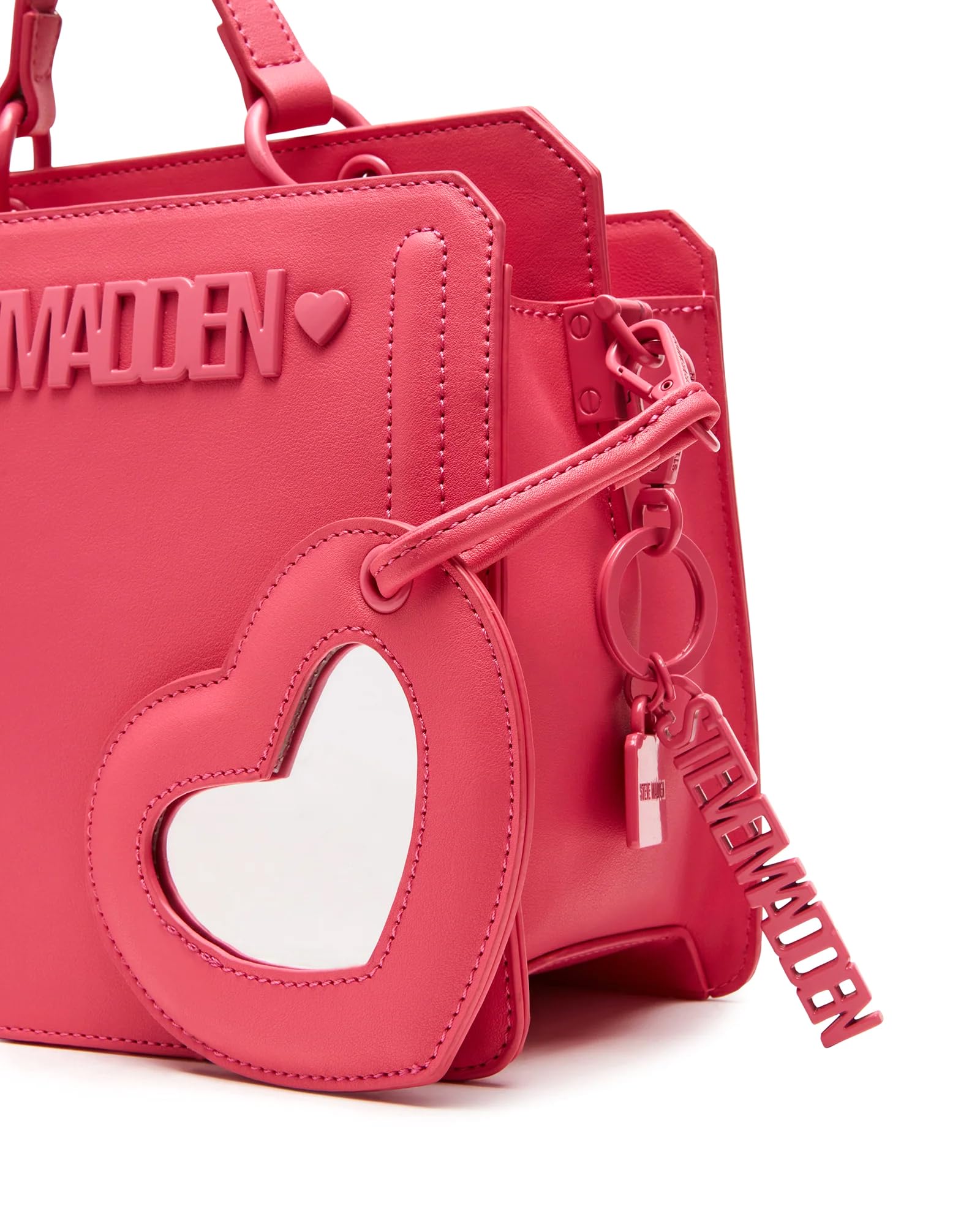 Foto 5 pulgar | Bolso Steve Madden Bevelyn Convertible Rosa/valentine - Venta Internacional.