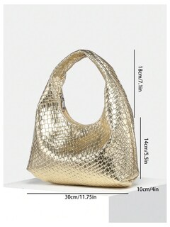Foto 6 | Bolso Estilo Hobo Con Bandolera Estilo Vintage De Piel Floerns - Venta Internacional.