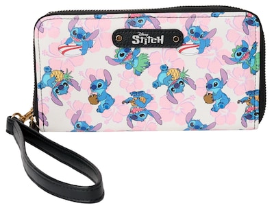 Foto 1 | Cartera De Mano Disney Stitch De Piel Sintética Multicolor - Venta Internacional.