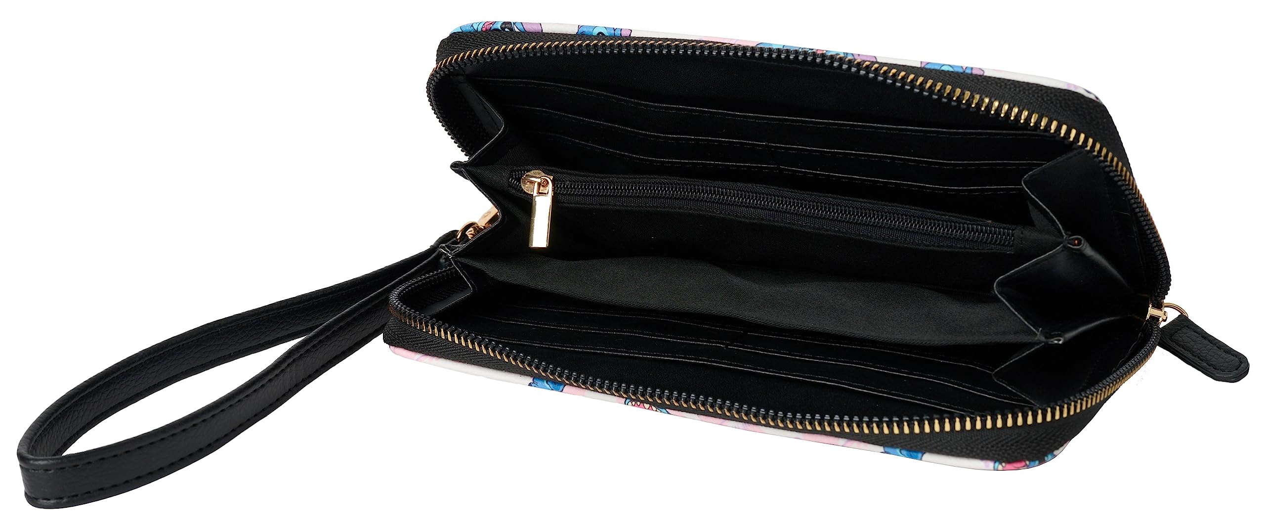 Foto 3 pulgar | Cartera De Mano Disney Stitch De Piel Sintética Multicolor - Venta Internacional.