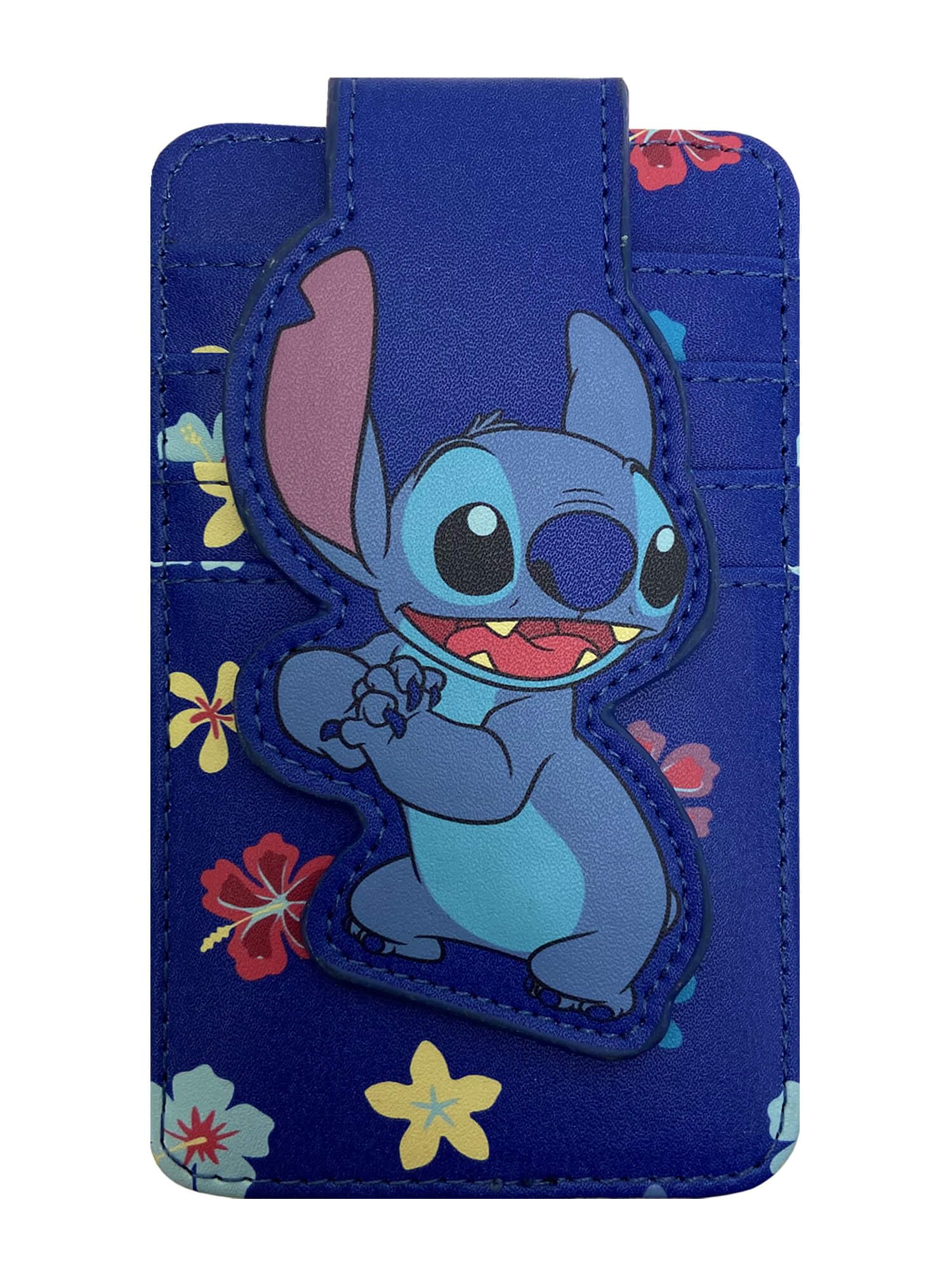 Foto 2 pulgar | Tarjetero Con Tarjetero Disney Stitch Blue Para Mujer - Venta Internacional.