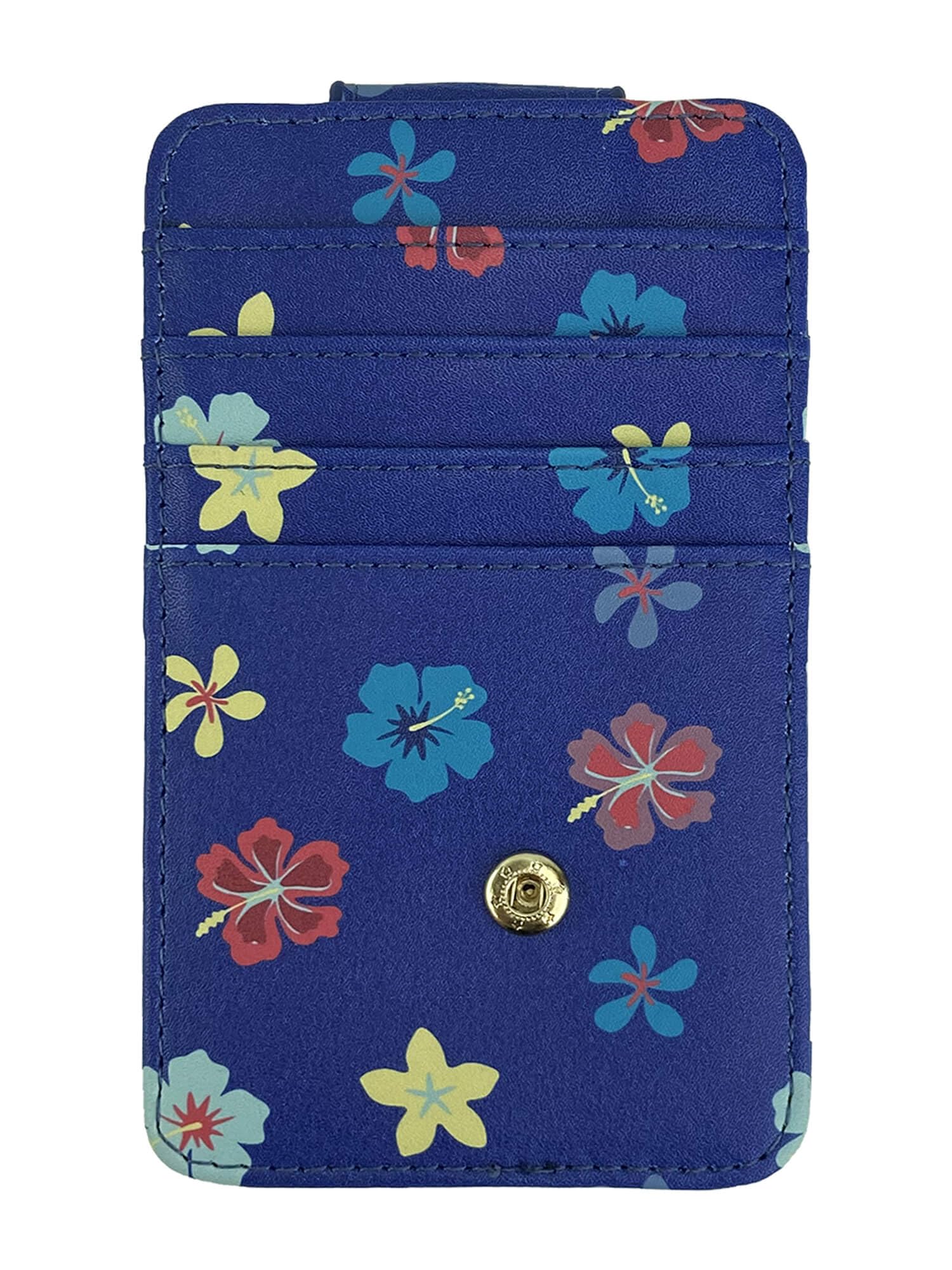 Foto 6 pulgar | Tarjetero Con Tarjetero Disney Stitch Blue Para Mujer - Venta Internacional.