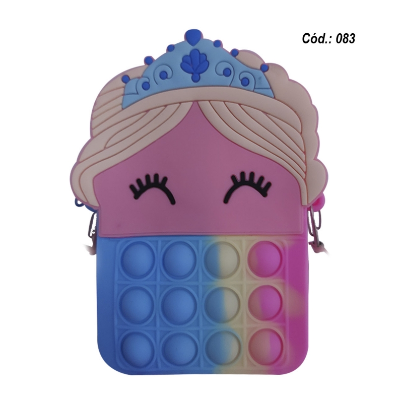 Foto 2 pulgar | Bolsa Tipo Cartera Antistress Toy Pop It Para Niños, 14 X 8,5 Cm - Venta Internacional.