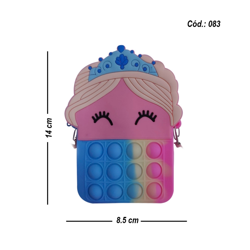 Foto 3 pulgar | Bolsa Tipo Cartera Antistress Toy Pop It Para Niños, 14 X 8,5 Cm - Venta Internacional.