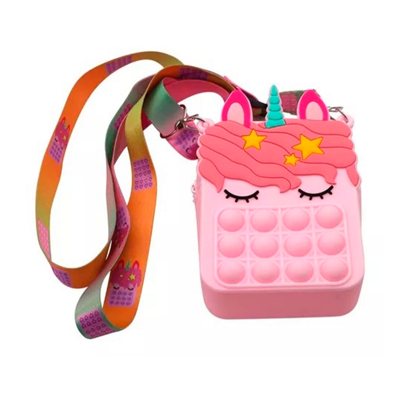 Foto 5 pulgar | Bolsa Tipo Cartera Antistress Toy Pop It Para Niños, 14 X 8,5 Cm - Venta Internacional.