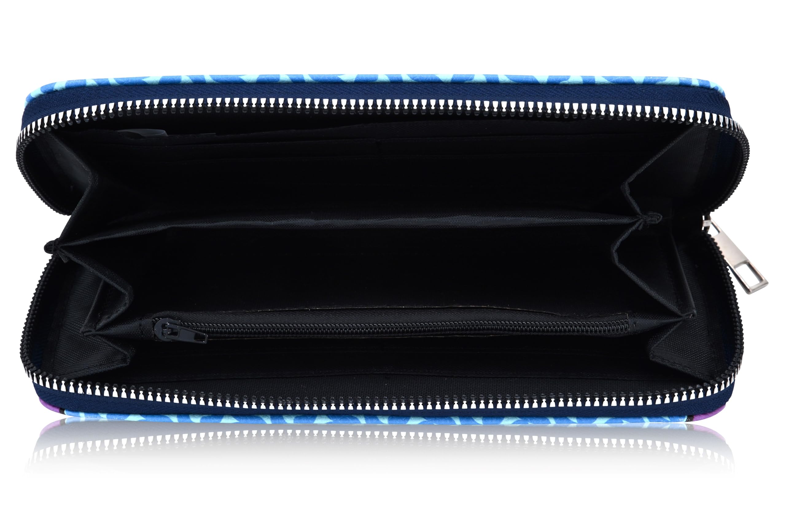 Foto 6 pulgar | Cartera Fast Forward Disney Stitch De Piel Sintética Para Mujer, Color Azul - Venta Internacional.