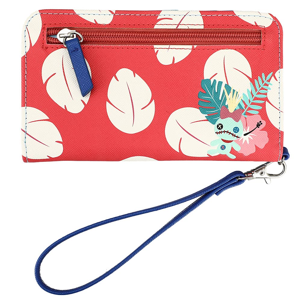 Foto 2 | Bolso De Pulsera Tech Wallet Bioworld The Stitch And Flowers - Venta Internacional.