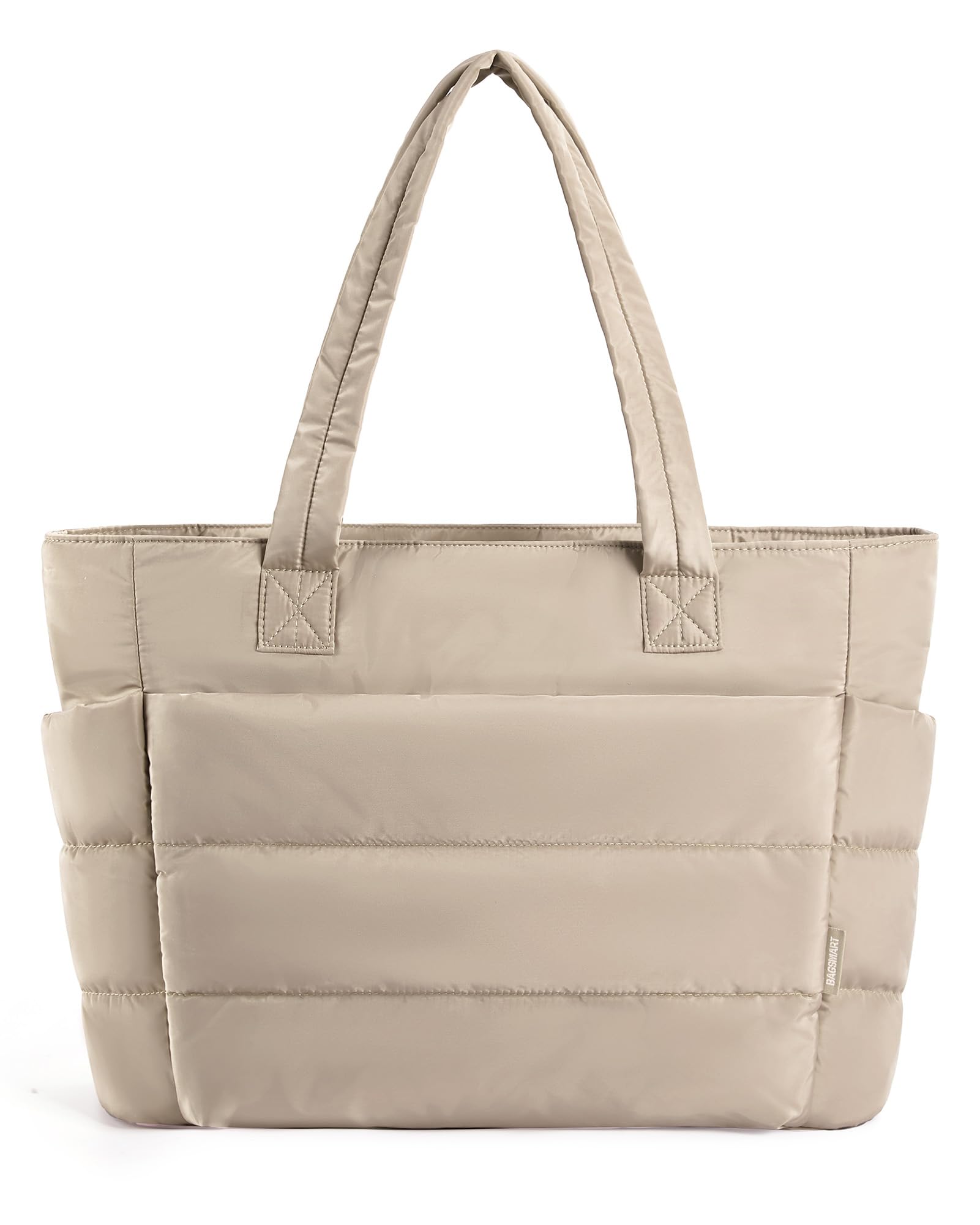 Foto 2 pulgar | Bolsa Bagsmart Lightweight Puffy Para Mujer, 20 L (marrón Grisáceo) - Venta Internacional.