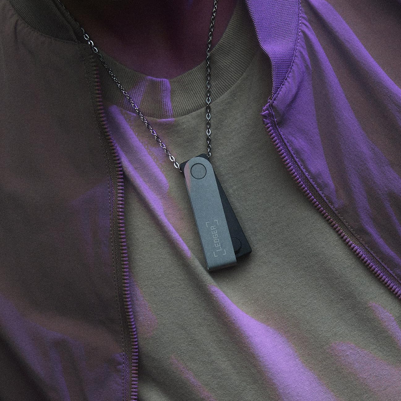 Foto 5 pulgar | Cartera Hardware Ledger Nano X Amethyst Purple - Venta Internacional