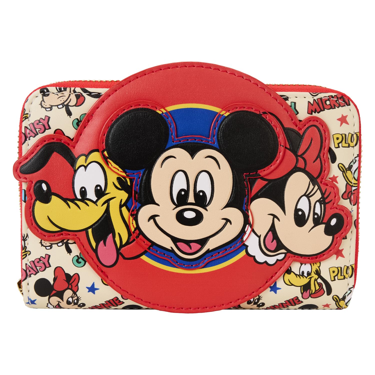 Foto 2 pulgar | Wallet Loungefly Disney Mickey Y Sus Amigos, Clásico - Venta Internacional.
