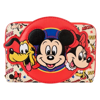 Foto 1 | Wallet Loungefly Disney Mickey Y Sus Amigos, Clásico - Venta Internacional.