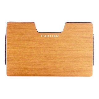 Foto 1 | Tarjeteros Fortier Clásico Oro Color Dorado Protección Rfid