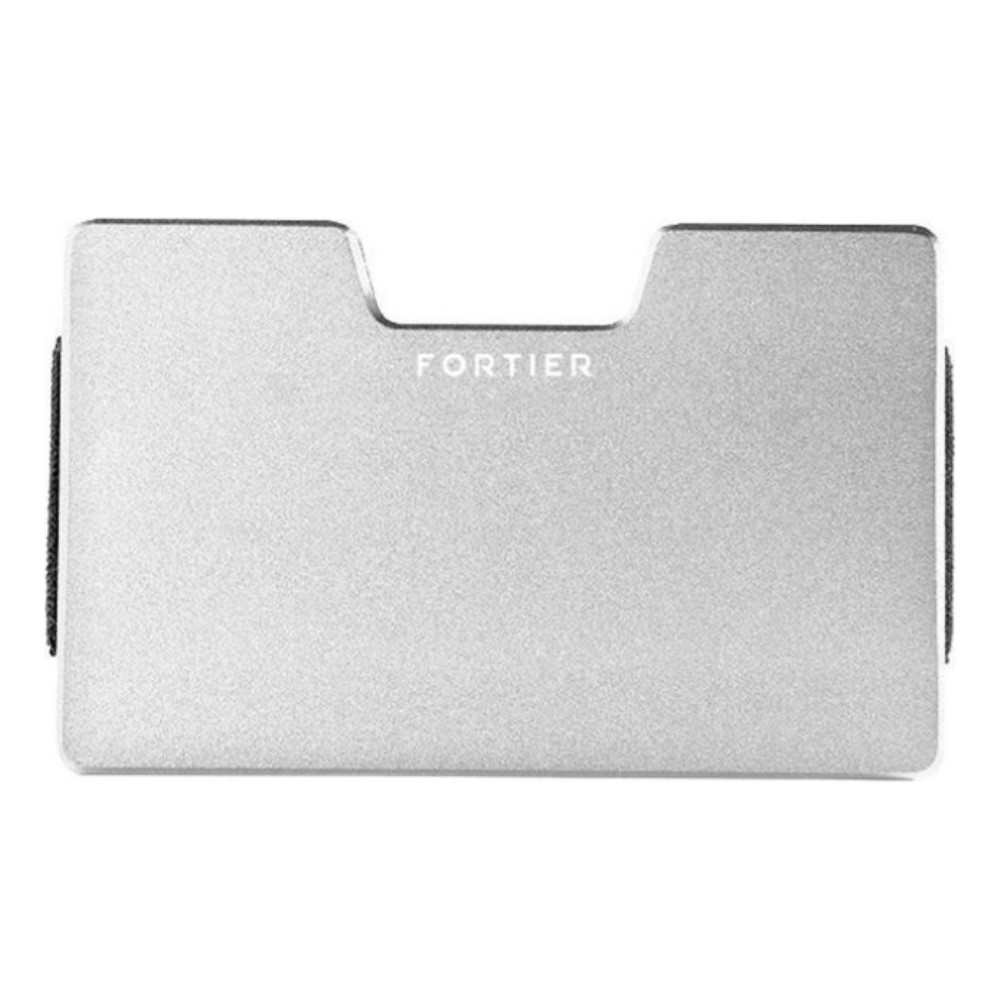 Tarjeteros Fortier Mateplata Color Plata Protección Rfid