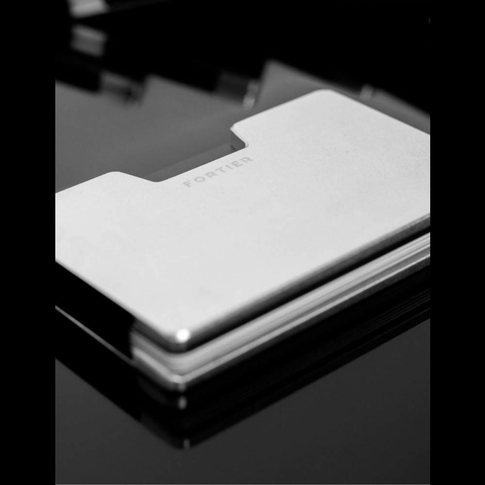 Foto 6 | Tarjeteros Fortier Mateplata Color Plata Protección Rfid